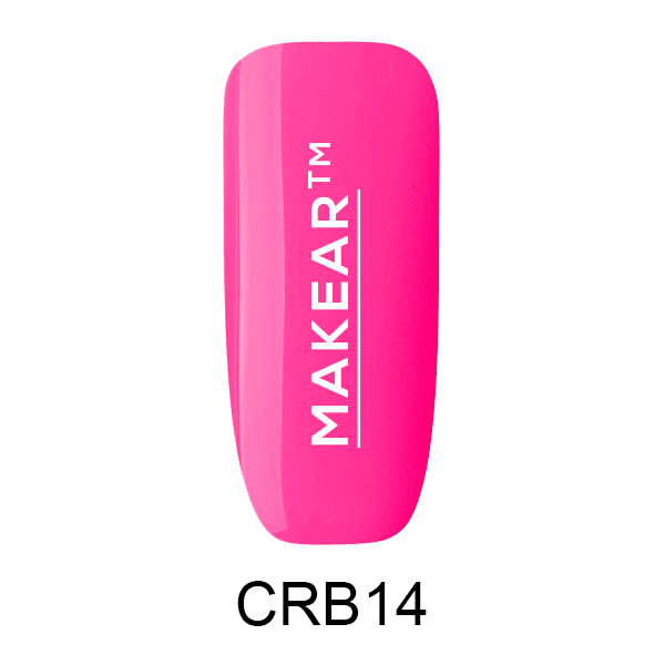 Color Rubber Base • CRB14 Pop Pink • Makear