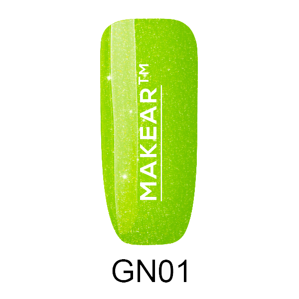 Makear Gel Polish - 01 Neon Glitter