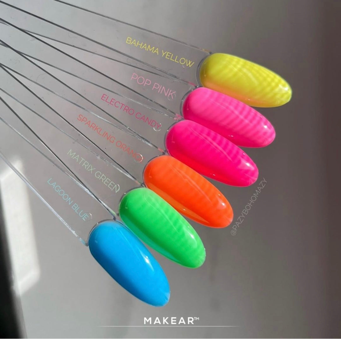 Color Rubber Base • CRB13 Electro Candy • Makear